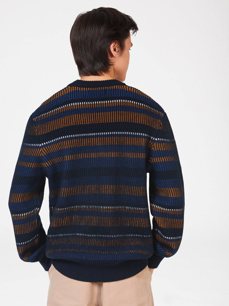 Knitwear Ben Sherman B by Ben Sherman Stripe Bleu Marine | RFU-87601674